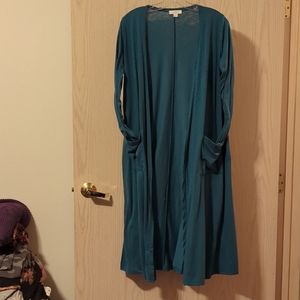 Long duster cardigan, Lularoe, small